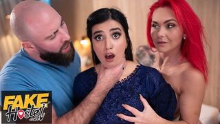 Schamlose pakistanischen Mädchen erwacht sexuell mit einem dreier pervertierten britischen Paar