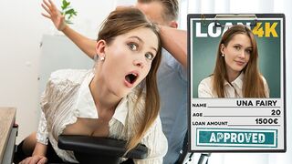 Bad Mädchen Una Fairy von Kreditmanager bestraft