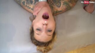 Hard German amateur milf sucks für ein groß schwanz