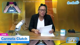 Carmela Clutch Hot Latin Nachrichten masturbieren Live