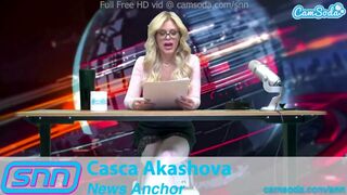Casca Akashova newscaster milf erstaunlich massaging live