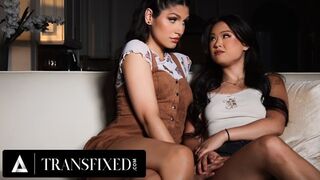 Lulu Chu und Zariah Aura spielen Wahrheit oder Mut wird ein harter Fick