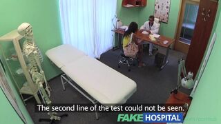Fake Krankenhaus - der Arzt hilft einem sexy Betrüger Patienten, um das Kind zu konzipieren
