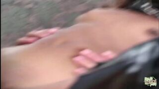 Lyla Lei outdoor anal mit dreifacher Penetration und voller Finish