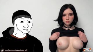 Doomer Mädchen pov gefickt im Geist der Regel34