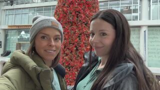 Nadia Foxx und Serenity Cox Einkaufszentrum mit versteckten Freuden - atemberaubende Spitzenversuche und öffentliche Orgasmen!