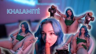 Französisch teen roll Mädchen wild masturbation
