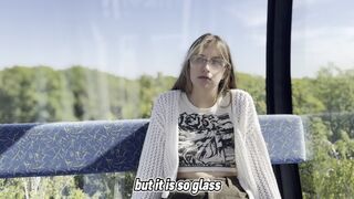 Er wollte meinen Schwanz beim Radfestival saugen, aber er wurde gefickt und auf sein Gesicht gesprüht