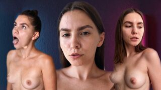 Versuchen Sie, es zusammen zu halten! Kleine betsy Gesicht Schießen Cremepie Auswahl
