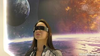 Spaceship fiction Abenteuer mit Cybernetic Mädchen