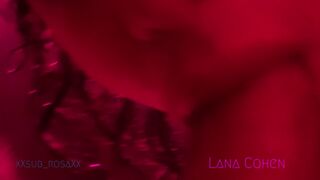 Lana Cohen saugen und fickt sie in der Dusche, sie sprühen auf ihr Gesicht