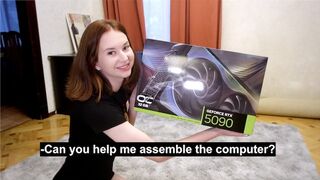 Ich habe Rtx 5090 mit einem saftigen Schlagjob von meiner Ex-Freundin!