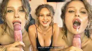 Pov fuck: Sexy freundin gets sie muschi und sie mund schwer