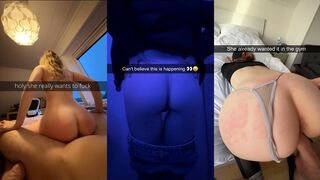 Teen Mädchen schmutzigen Sex in der Snapchat-Auswahl