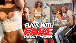 Mein persönlicher Trainer im Fitnessstudio ist hart