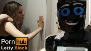 Öffentlicher Blowjob und Einblicke im Einkaufszentrum - Letty black