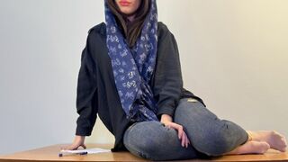 Heiße arabische milf fickt die banker für zoll