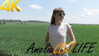 Meine Schwester Mostoha saugte meinen Schwanz in die frische Luft