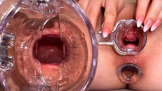Sieh in mein enges Arschloch! anal dilation und öffnung orgasmus