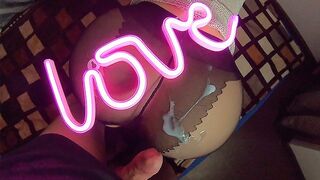 Amateur paar sinnlich fick unter die rosa licht im pov