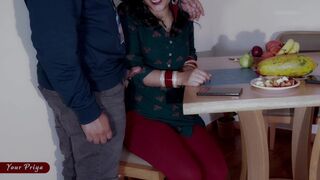 Priya bhabhi beginnt hart mit dem jungen devar und schließt mit der Inklusion