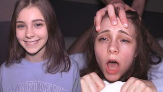 Perfekte Freundin - winzige Teenager wird hart