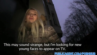 PublicAgent - großer dicker Schwanz und eine blonde Tussi