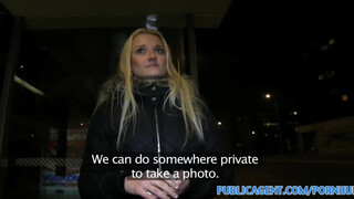 PublicAgent - Schüchterne Blondine gevögelt