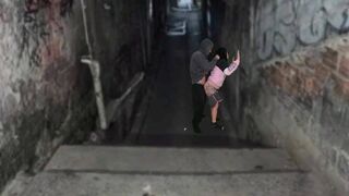 Braune Schlampe hart gefickt mit dem Herrn der Favela Hügel nach dem Funk-Tanz