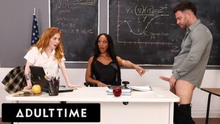 Adult Time präsentiert: Hot Teacher und wenig Student Hot Relation