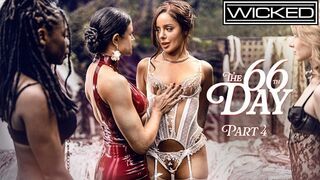 Schließen Sie Wickeds heißes Mädchen-Team mit Vanna Bardot ein heißes Vierer