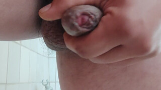 Amateur - Cockfuck vor dem Bad