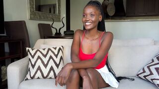 Schwarz supermodel gefälschte audition sex video pov fick und squirt