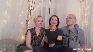 Vincent, Sophia und Flo teilen heiße Liebe mit drei