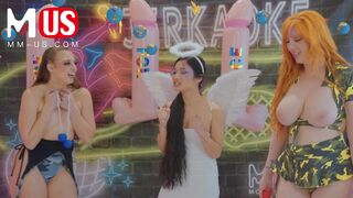 Lauren Phillips und Gia Derza essen und ficken sich