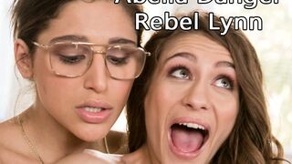Abella Danger fällt als Köder im Netz einer gefälschten lesbischen Schauspielerin