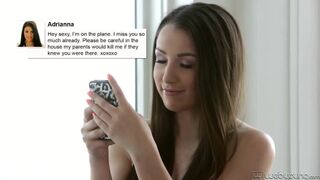 Petra Fox und Lola Foxx heiße Teenager lesbische Spiel